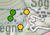 Map Verbrennungsstandorte Gruenabfaelle